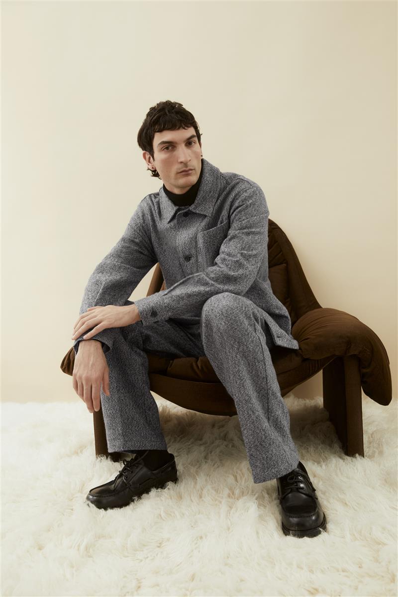Tweed Overshirt Jacket