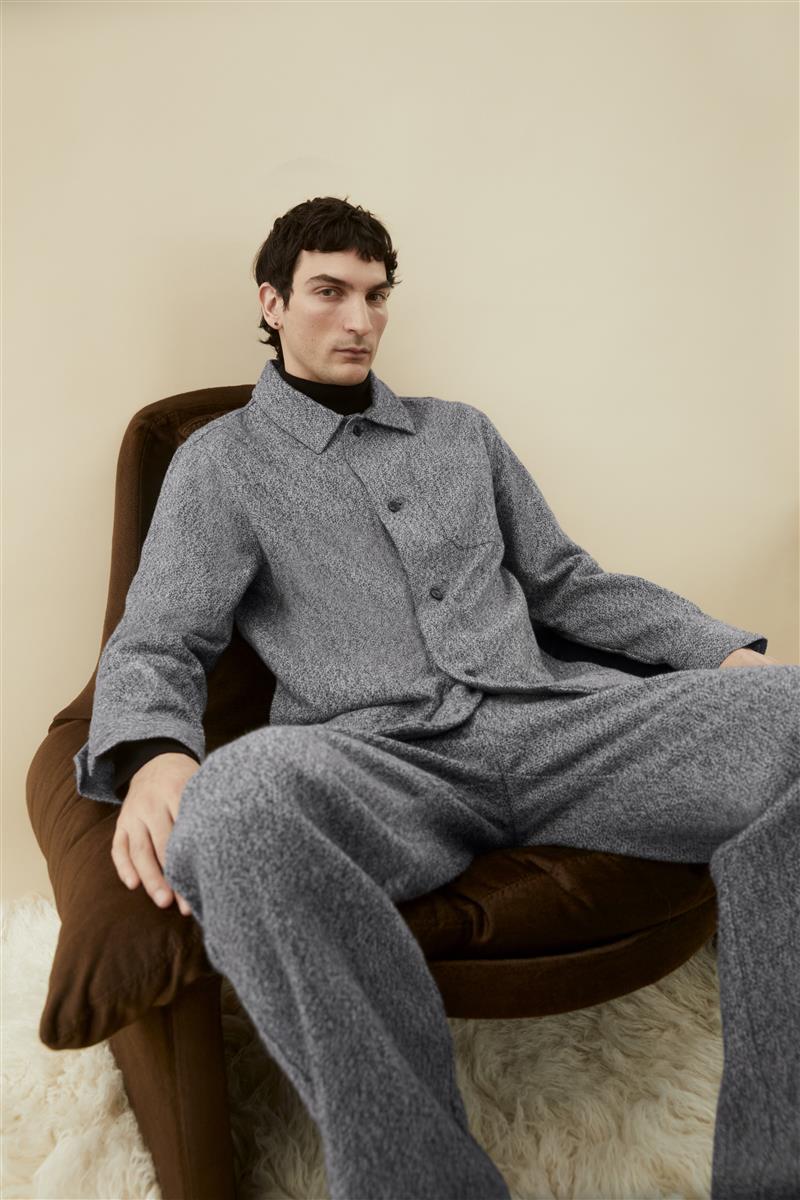 Tweed Overshirt Jacket