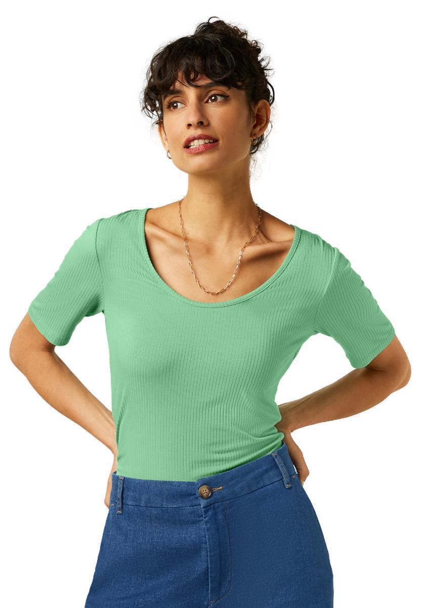 Carice Top Uni Rib - Marlowe nature