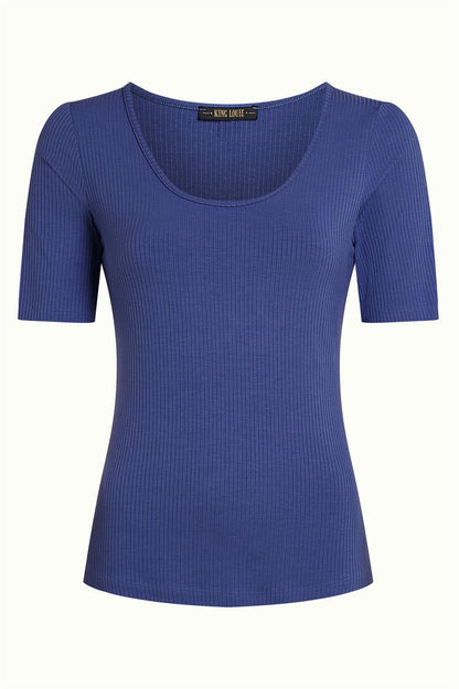 Carice Top Uni Rib - Marlowe nature