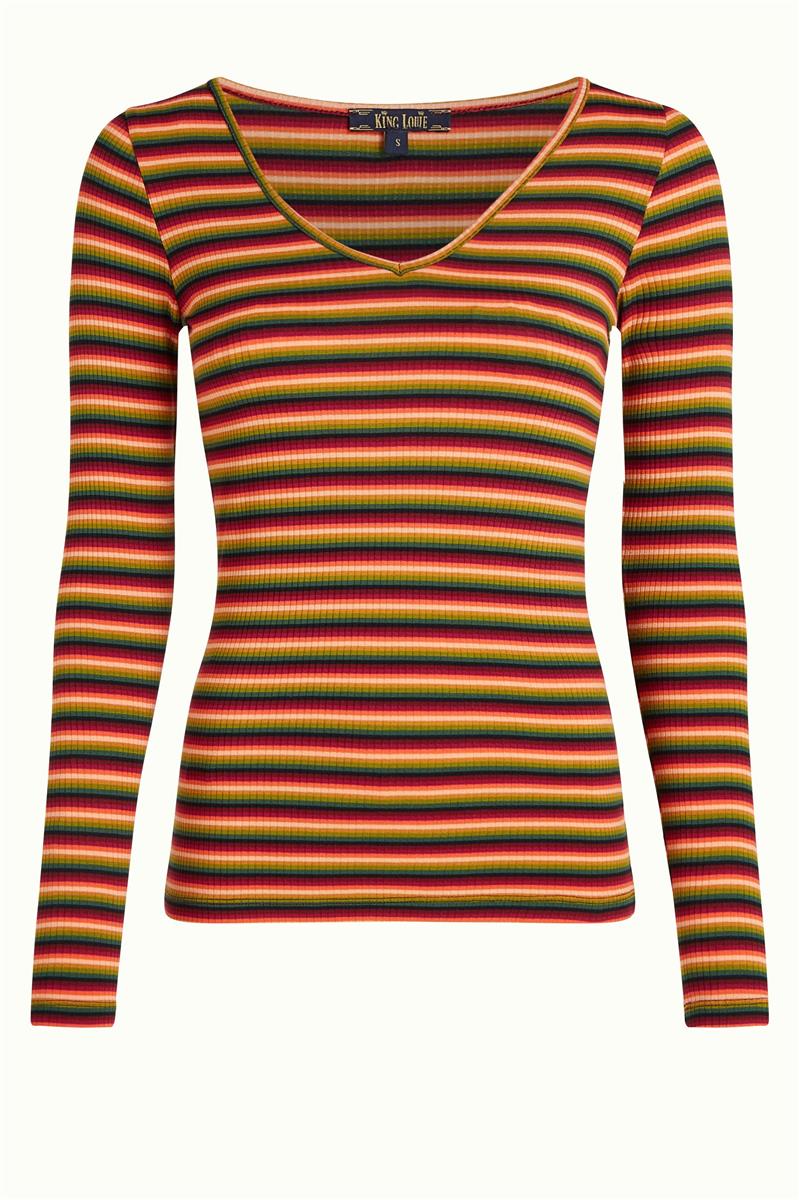 Carice V Top Mimmi Stripe