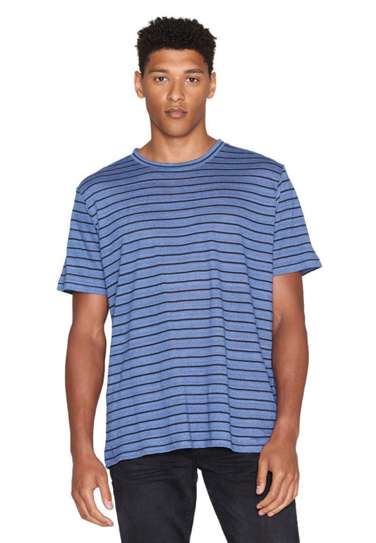 Regular Linen Striped T-Shirt