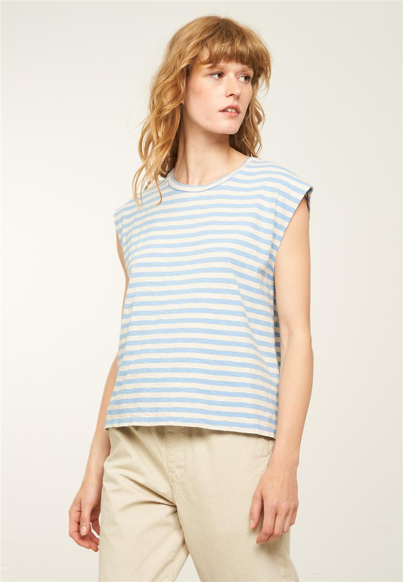 T-Shirt Zinnia Stripes