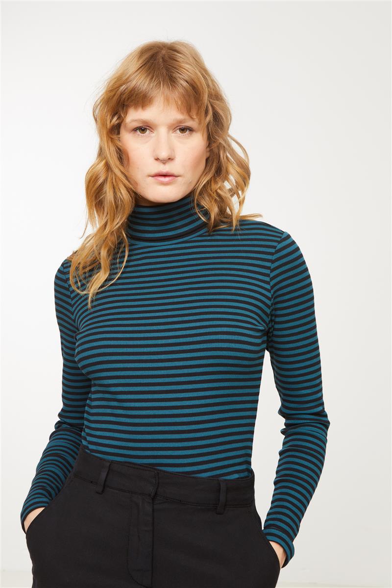 Longsleeve liatris stripes