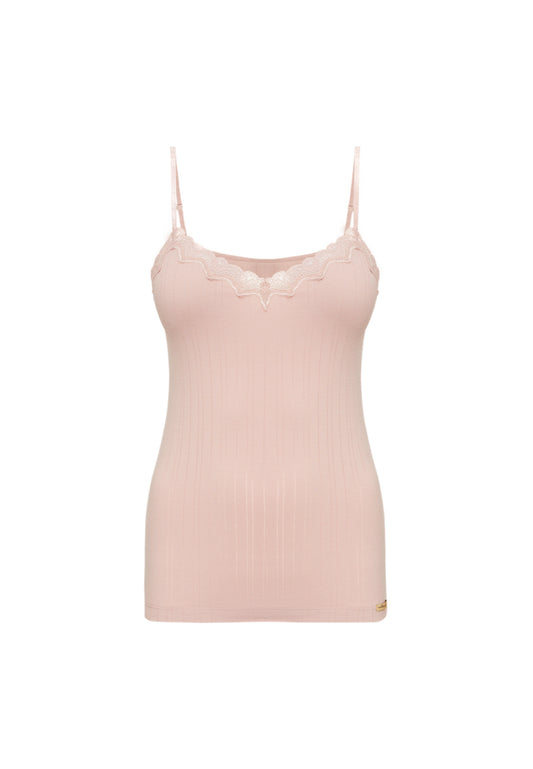 Top mit Spitze