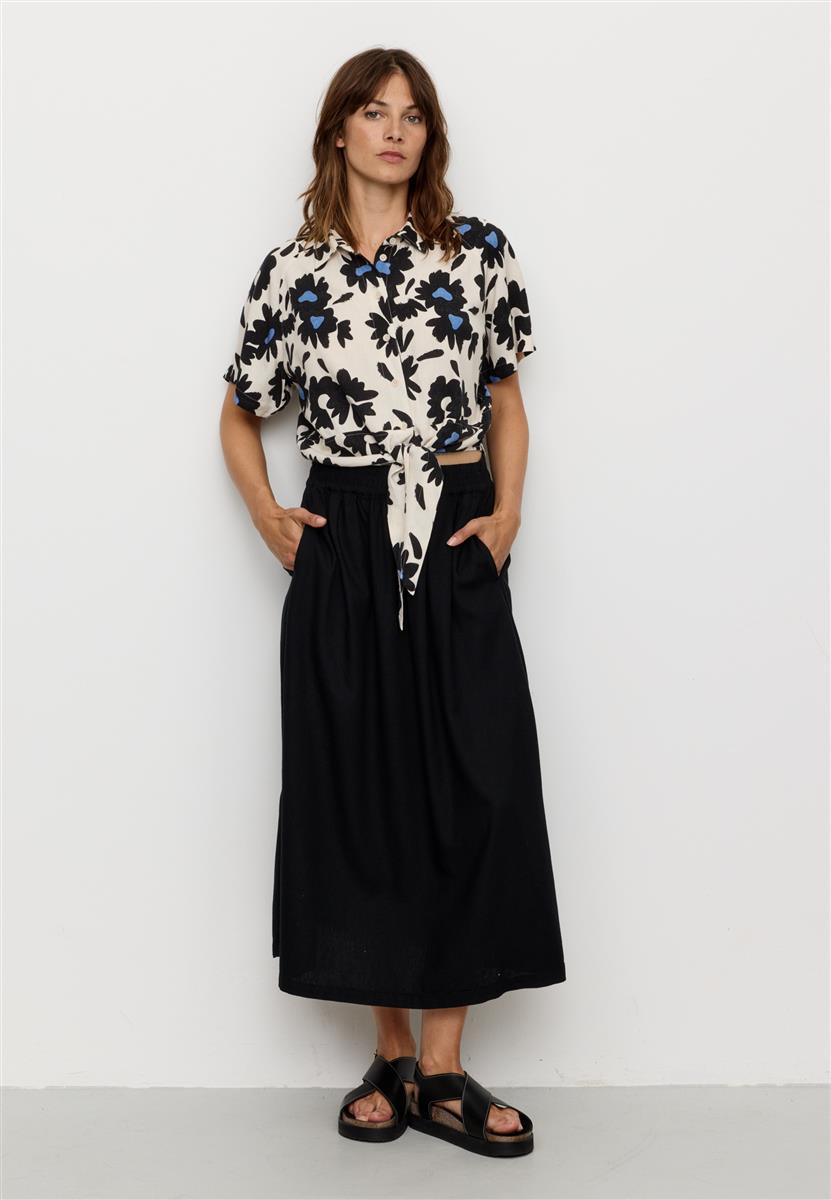 Bluse Ocra Bloom linen