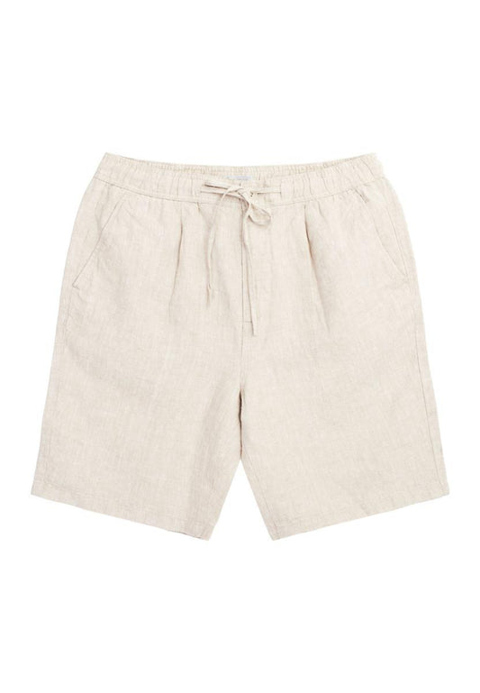 Fig Loose Linen Shorts