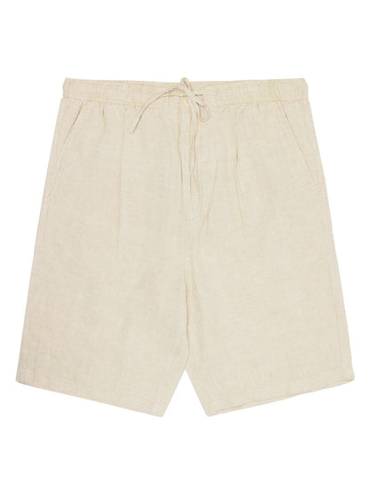 Fig Loose Linen Shorts