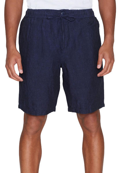 Fig Loose Linen Shorts