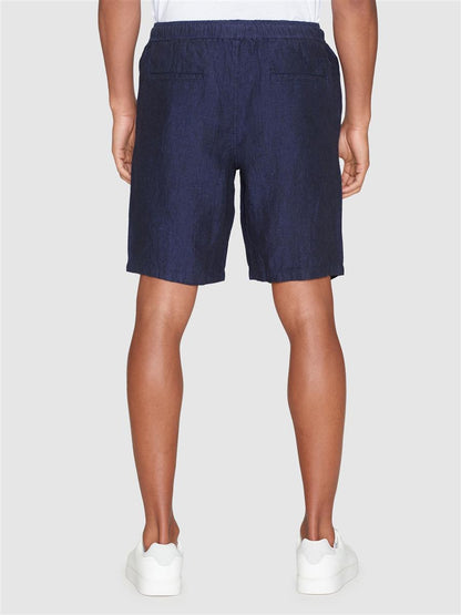 Fig Loose Linen Shorts