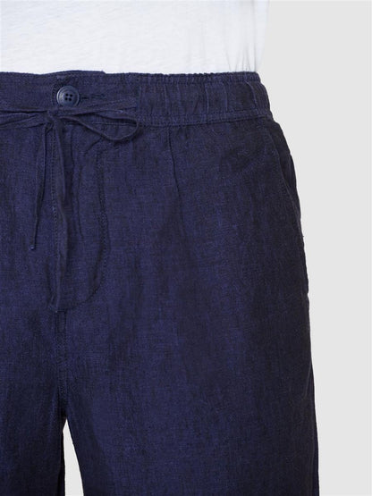 Fig Loose Linen Shorts
