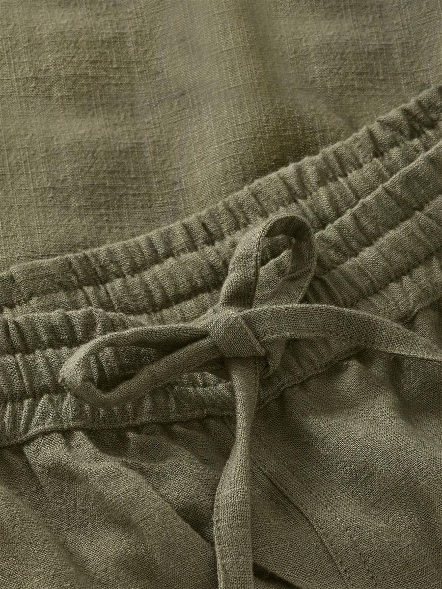 Fig Linen-Mix Shorts