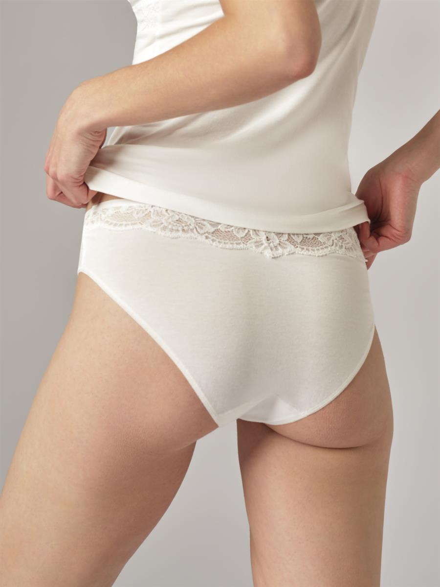 Jazz-Pants mit Spitze