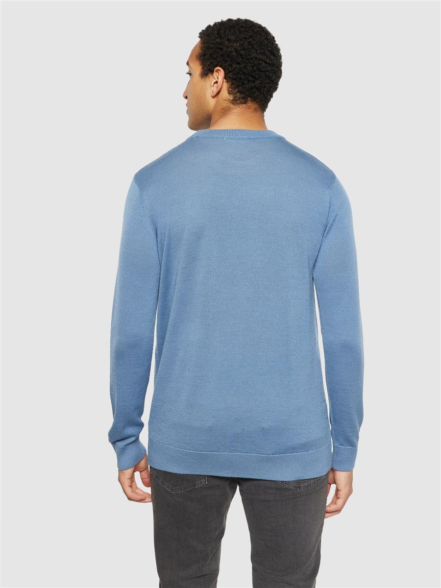 Karl Regular Merino Knit Crew Neck