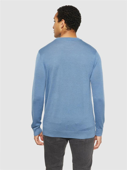 Karl Regular Merino Knit Crew Neck