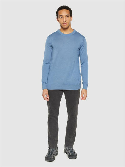 Karl Regular Merino Knit Crew Neck
