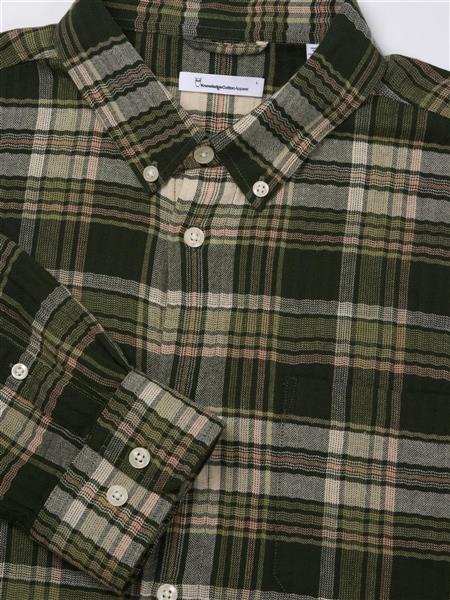 Relaxed Structured Checkered Shirt