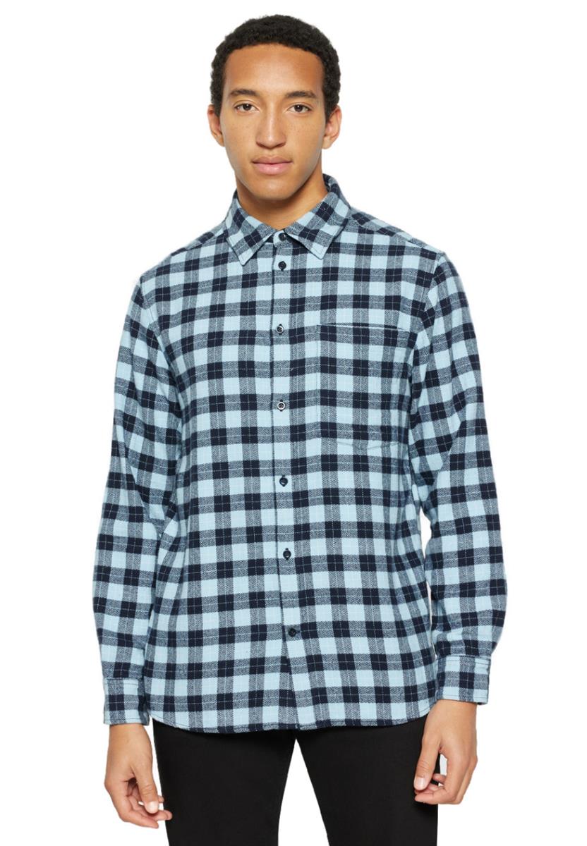 Loose Fit Checkered Shirt