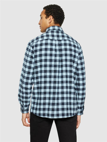 Loose Fit Checkered Shirt