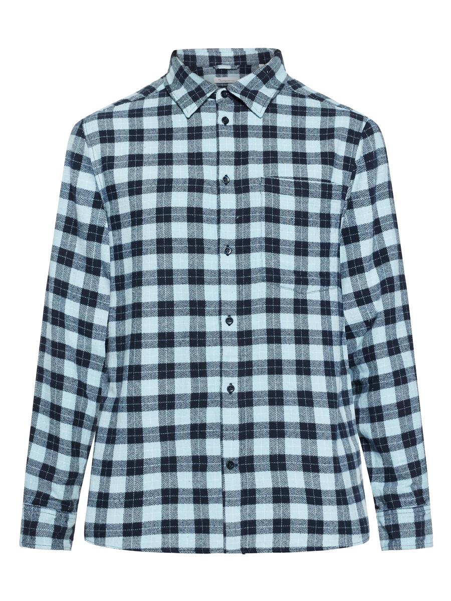 Loose Fit Checkered Shirt