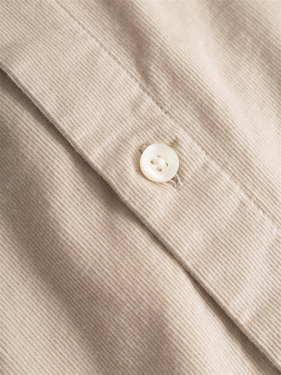 Regular Fit Corduroy Shirt
