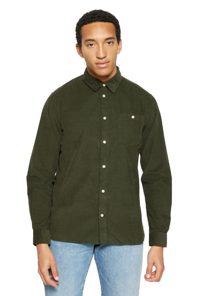 Regular Fit Corduroy Shirt