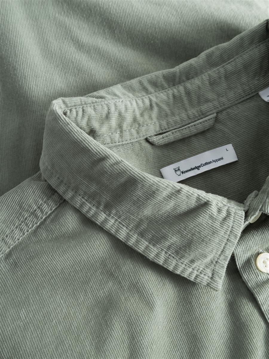 Regular Fit Corduroy Shirt