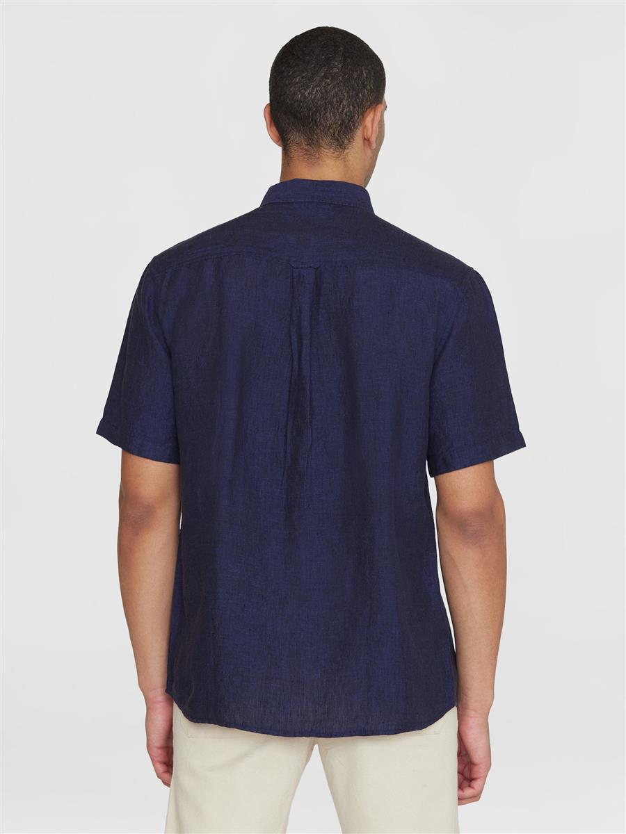 Regular Linen Short Sleeve Shirt