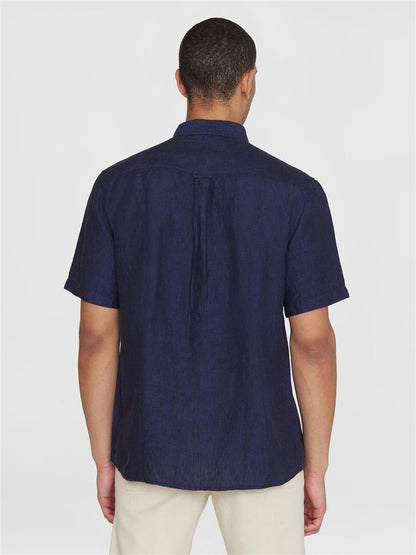 Regular Linen Short Sleeve Shirt