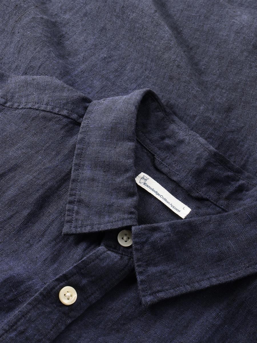 Regular Linen Short Sleeve Shirt