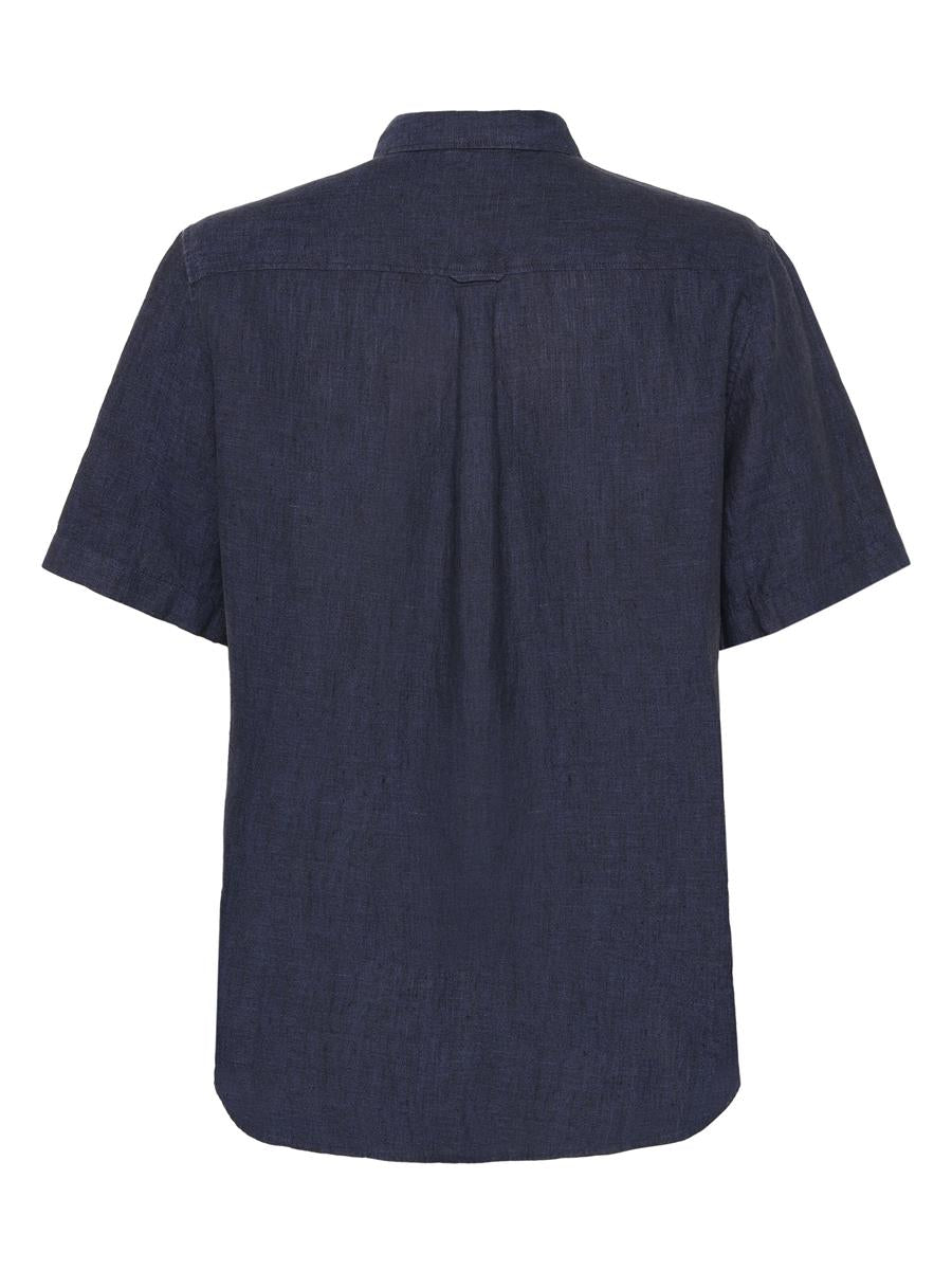 Regular Linen Short Sleeve Shirt