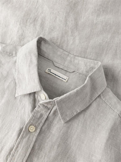 Regular Linen Short Sleeve Shirt
