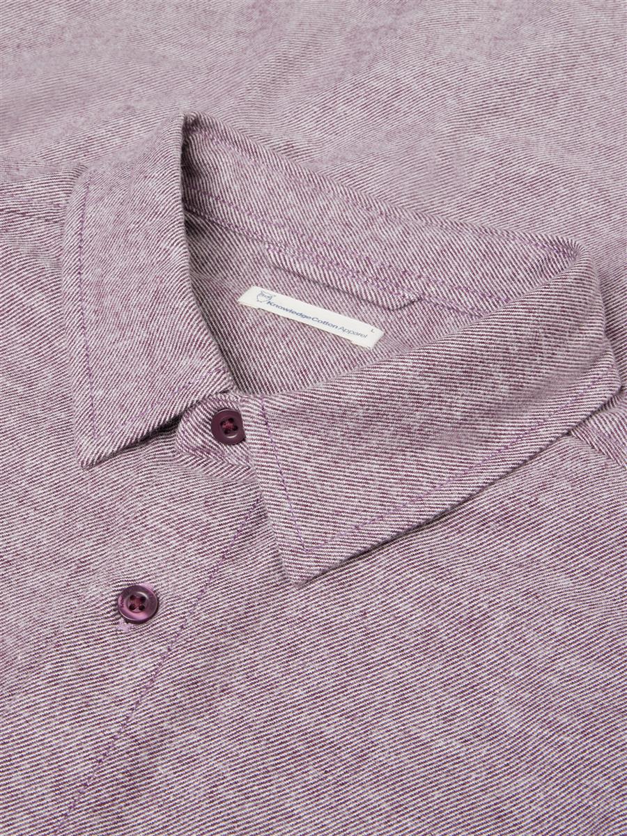 Regular Fit Heavy Twill Flannel Shirt