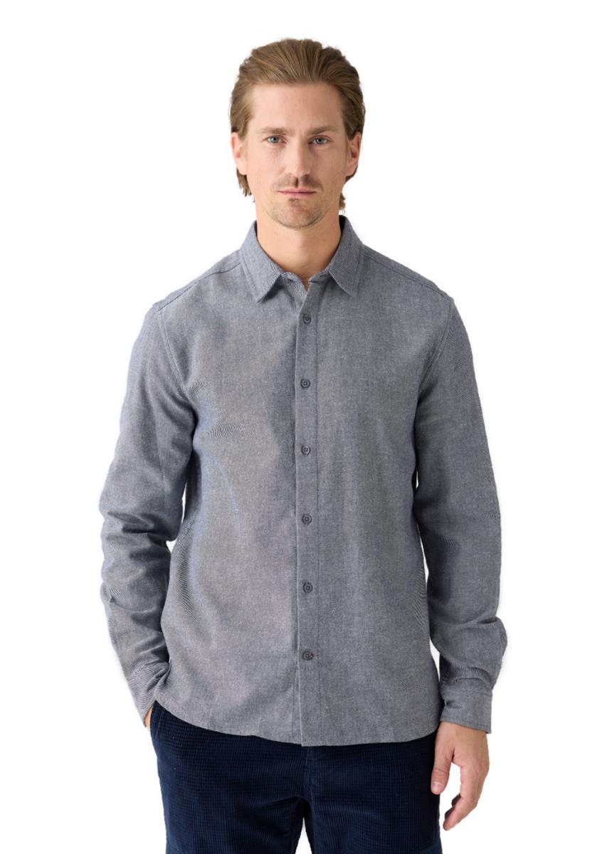 Regular Fit Heavy Twill Flannel Shirt