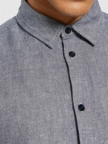 Regular Fit Heavy Twill Flannel Shirt