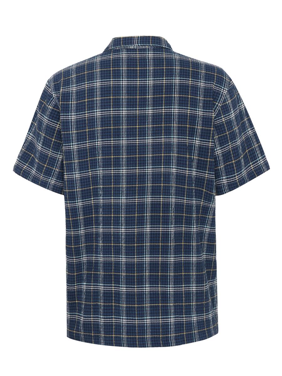 Box Fit Seersucker Short Sleeved Shirt