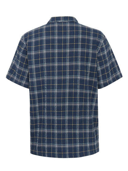 Box Fit Seersucker Short Sleeved Shirt