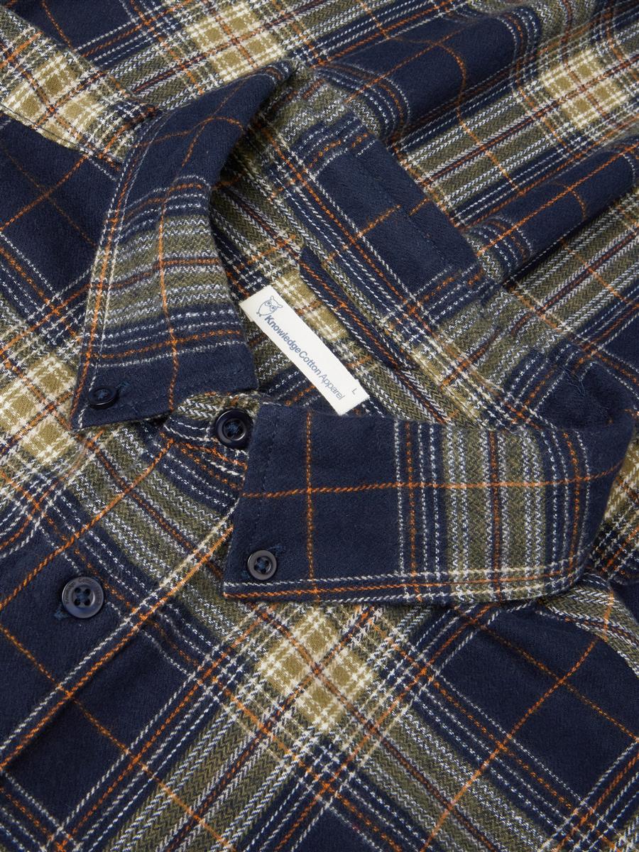 Organic Cotton Checked Flannel Shirt