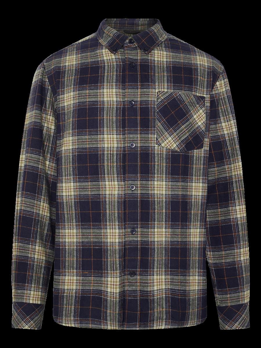 Organic Cotton Checked Flannel Shirt
