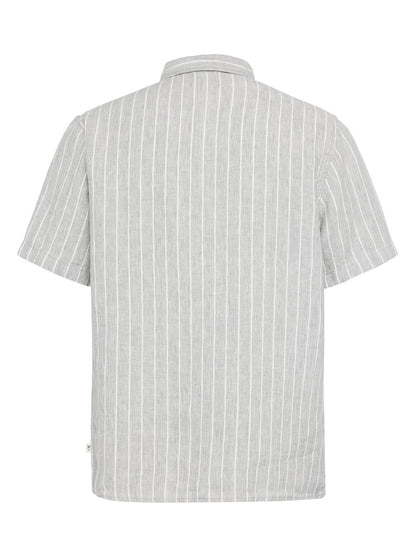 Organic Linen Striped Shirt