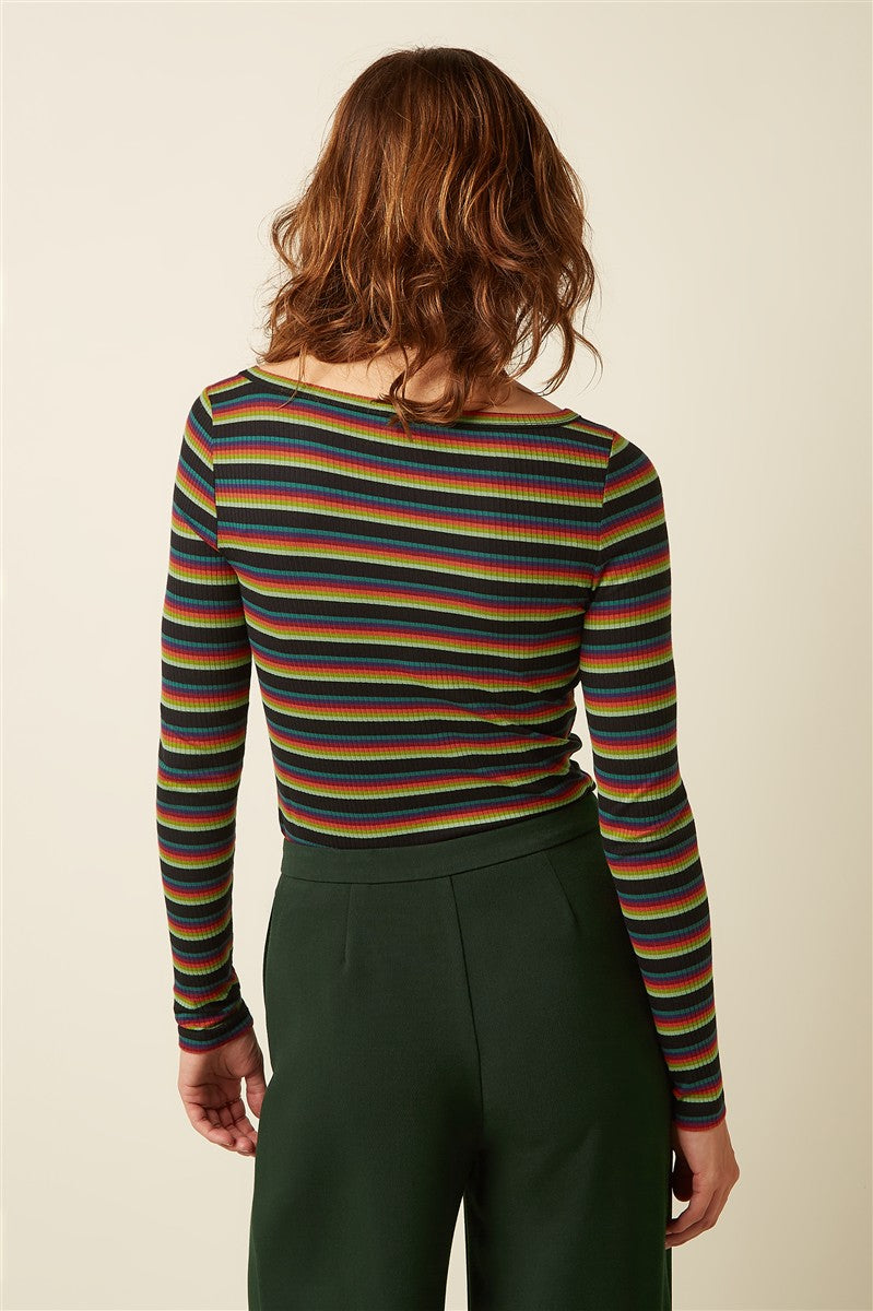 Lili Top Lottie Stripe