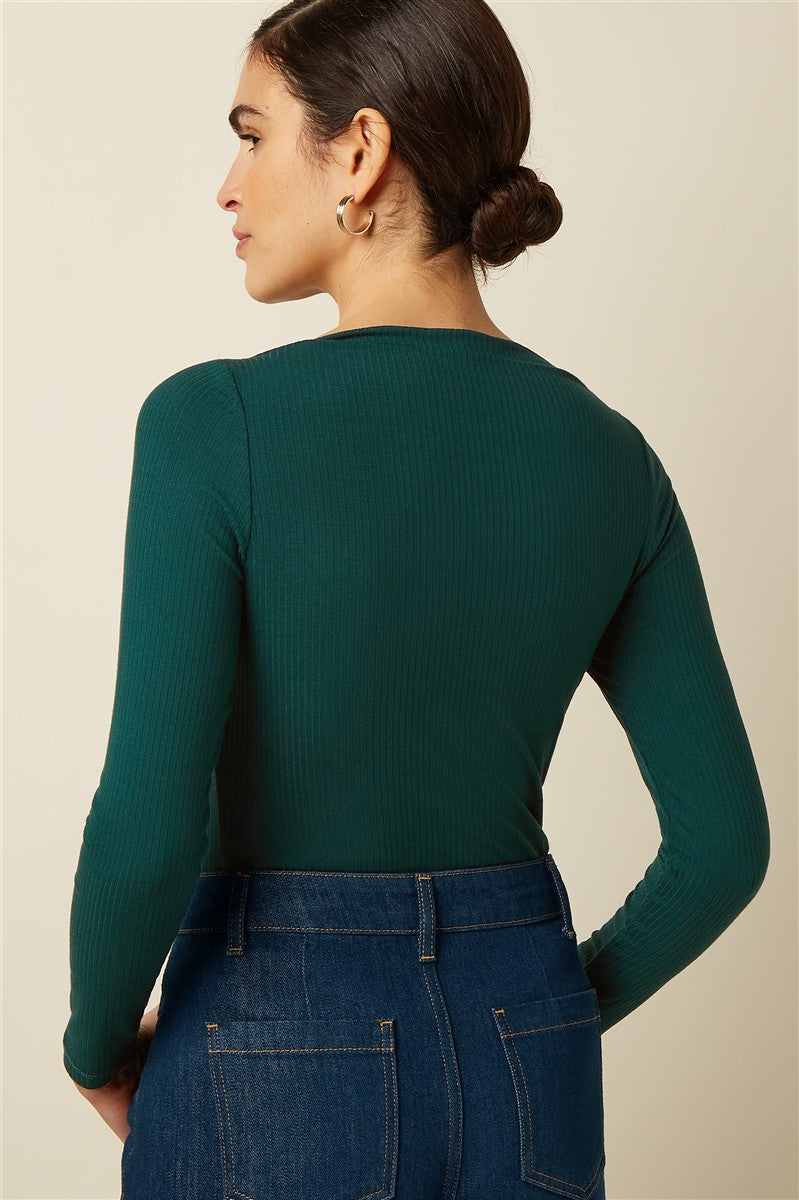 Marina Top Uni Rib