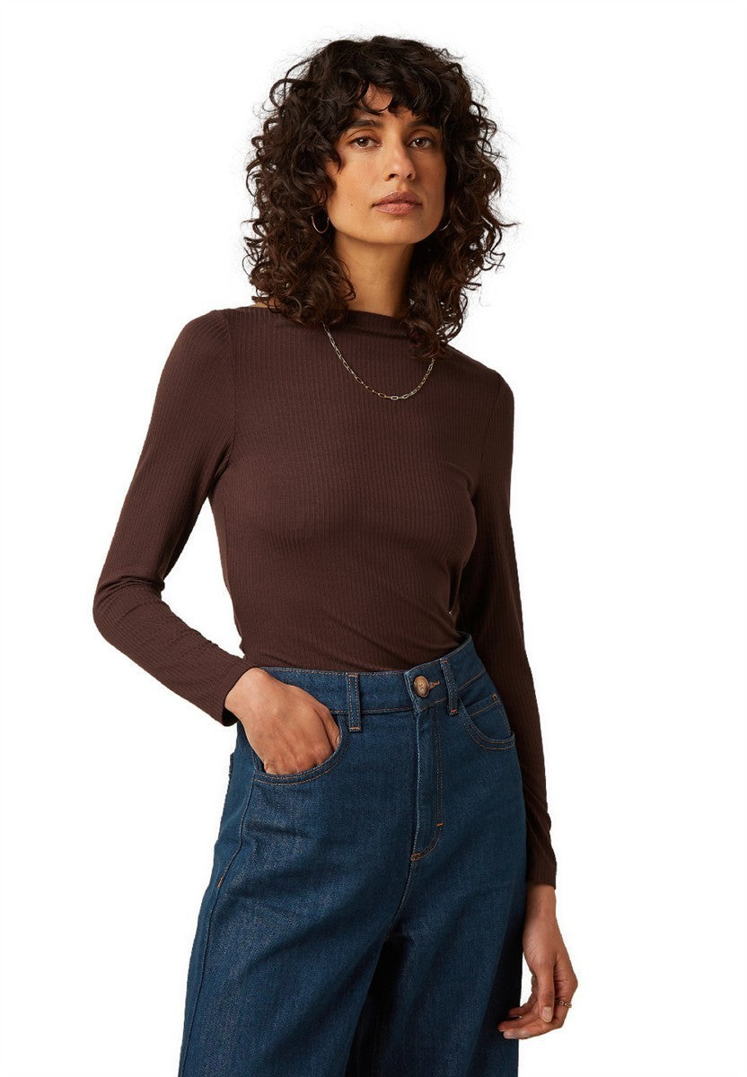 Marina Top Uni Rib