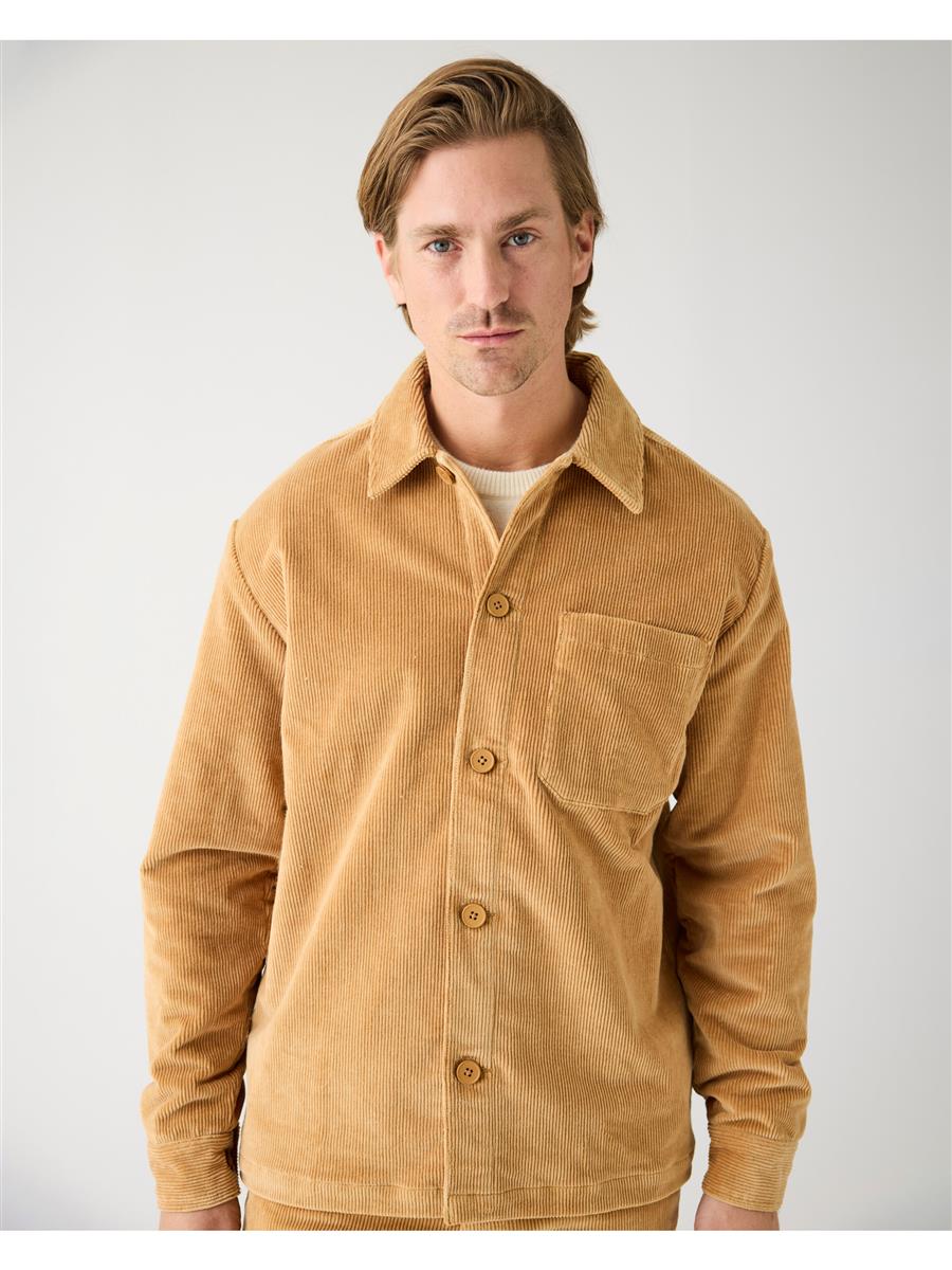 Stretched 8-Wales Corduroy Overshirt