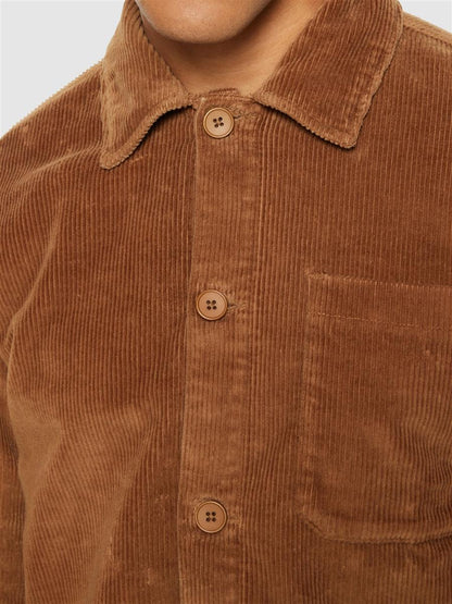 Stretched 8-Wales Corduroy Overshirt