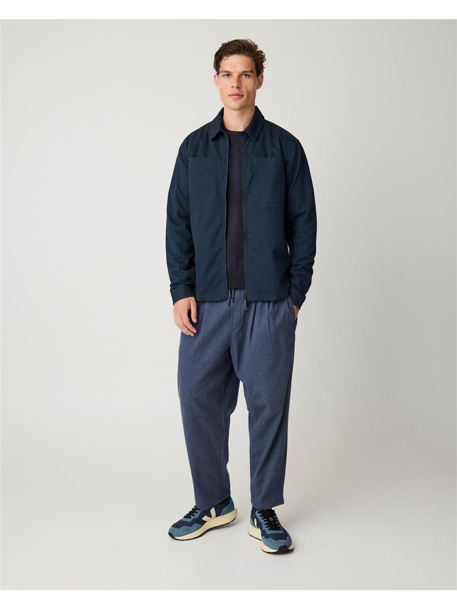 Organic Cotton Twill Overshirt
