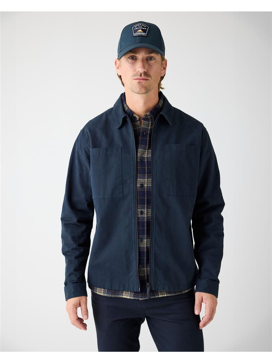 Organic Cotton Twill Overshirt