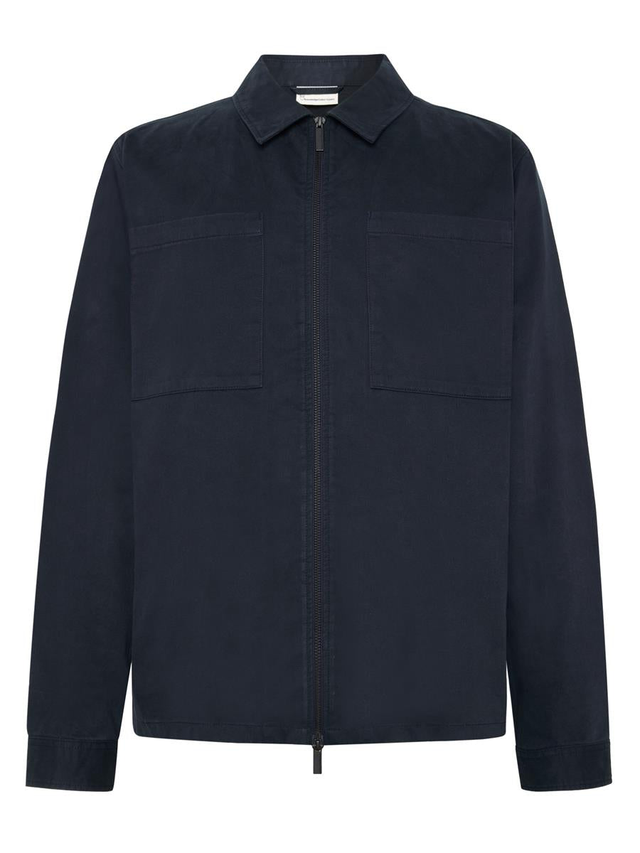 Organic Cotton Twill Overshirt
