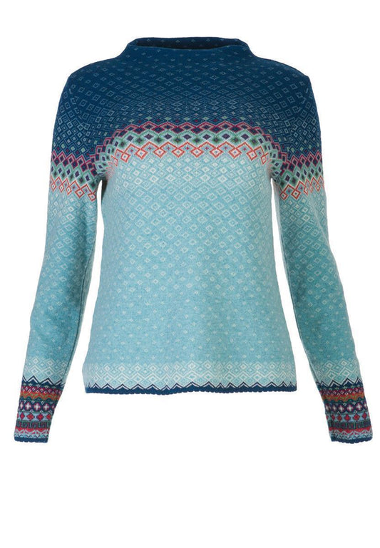 Jacquard-Pullover