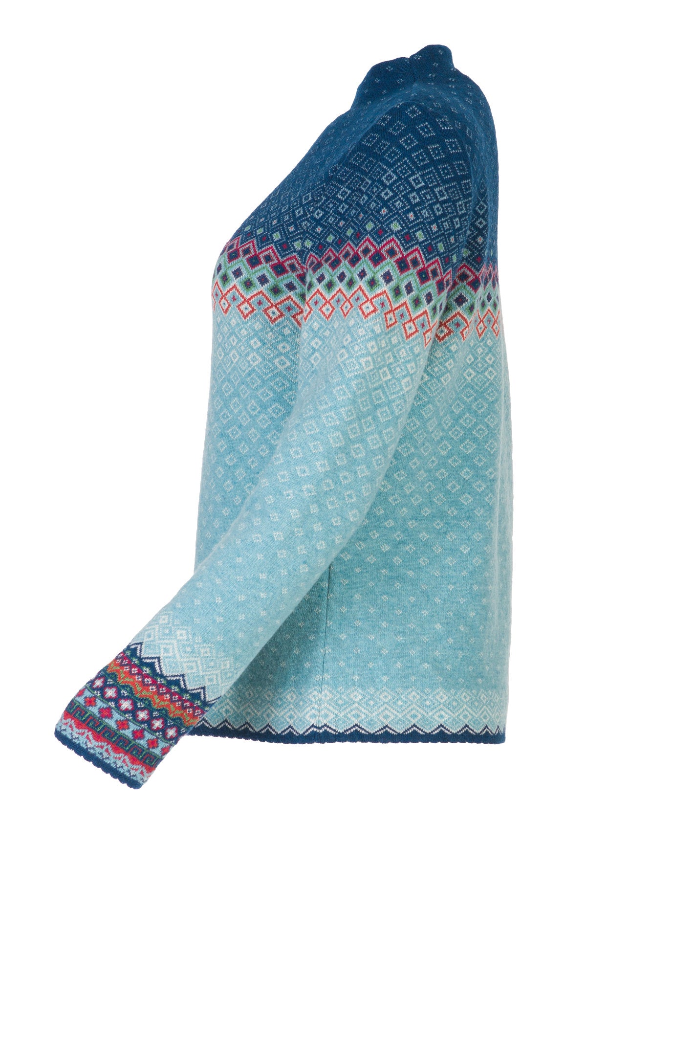 Jacquard-Pullover